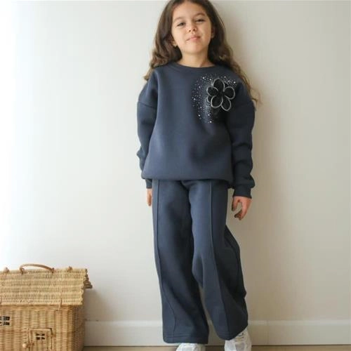 ست دوتیکه کرکدار گل برجسته ترک کد 18784