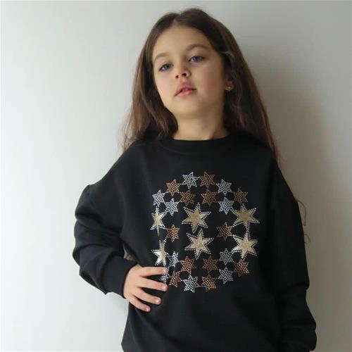 ست دوتیکه دورس شلوار ستاره نگین کوب ترک کد 18910