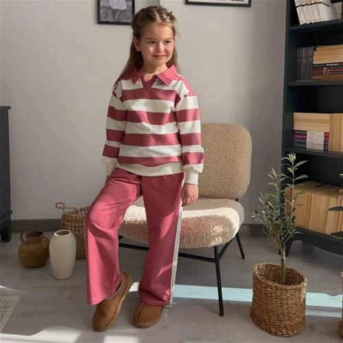 دوتیکه راه راه درجه یک ترک 3-12سال کد 18936