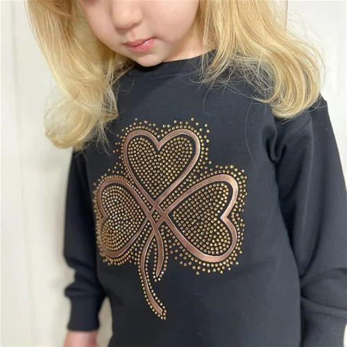 ست دوتیکه نگین دار برگ ترک کد 18815