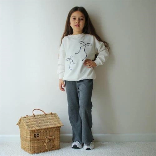 ست دوتیکه پاپیون نگین دار دورنگ ترک کد 18931