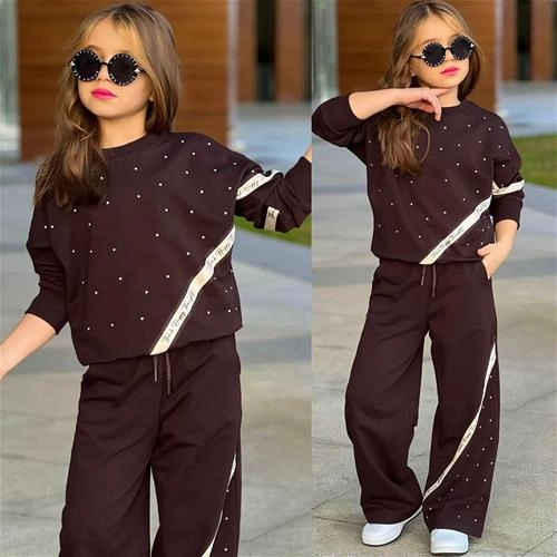 دوتیکه دورس شلوار نگین د ار ترک 4-15سال کد 18951