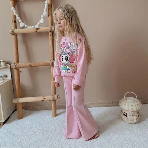 دوتیکه دورس شلوار سه نخ دمپا لبوبو ترک کد  18342