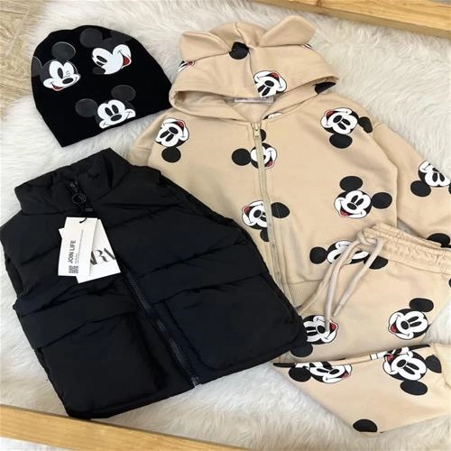 پافر استردار مشکی جیب  دار ترک کد  5232