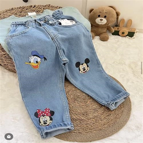 شلوار جین میکی و اردک ترک زارا کد 4593