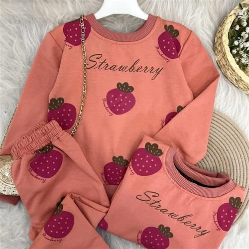 ست کرکدار توت فرنگی ترک کد 18808