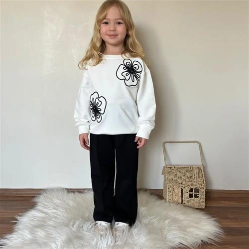 دوتیکه دورس شلوار گل برجسته جدید ترک کد 18824