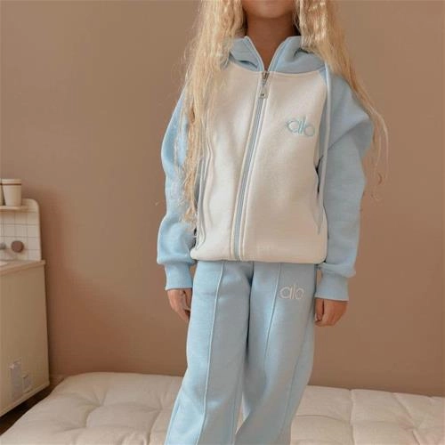 ست دوتیکه کرکدار alo ابی ترک 5-6سال کد 18700