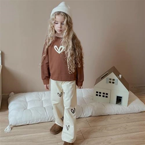 تکرار ست دوتیکه دورس  شلوار دونخ  قلبی ترک کد 18696