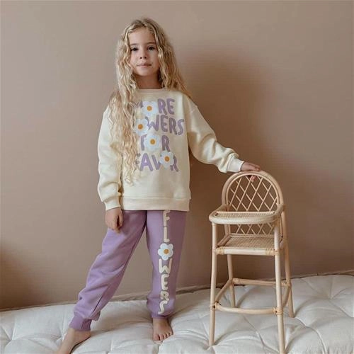 ست دوتیکه کرکدار فلاور یاسی ترک کد 18685