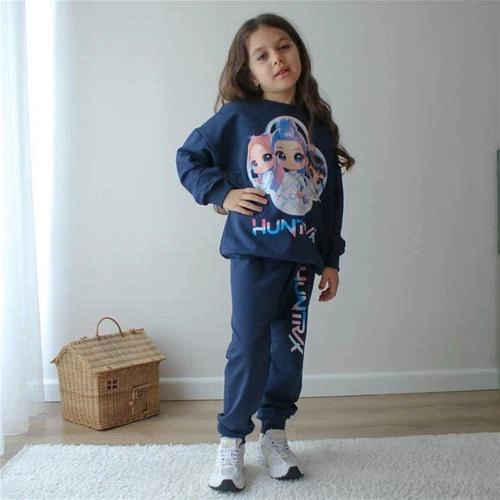 ست دوتیکه دورس شلوار دو نخ hunia ترک کد 18965