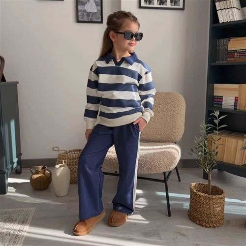 دوتیکه راه راه درجه یک ترک 3-12سال کد 18936