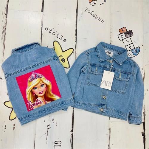 کت جین باربی زارا ترک 2-8سال کد 4854