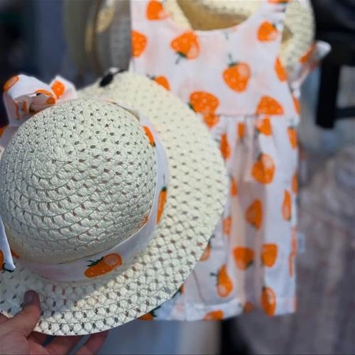 دوتیکه پیراهن و کلاه ترک کد 18961