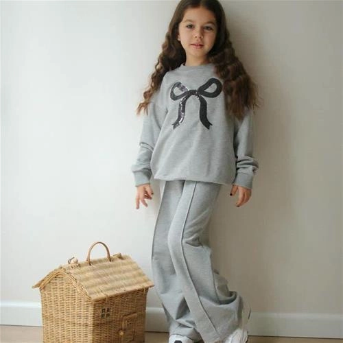 ست دو تیکه دورس شلوار پاپیون نگین دار ترک کد 18925