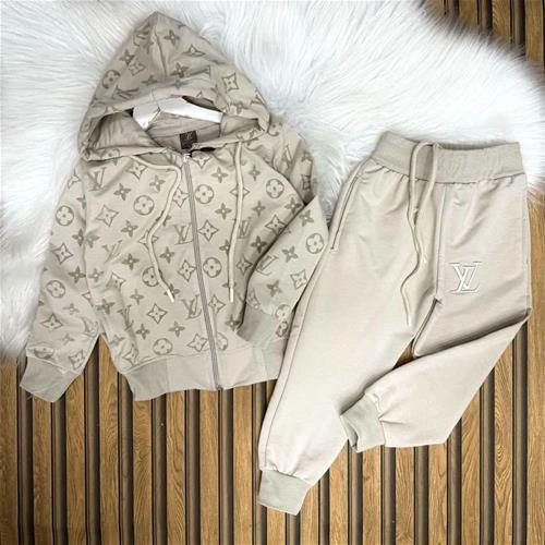 تکرار دوتیکه لویی ویتون سویشرت شلوار ترک2-16سال کد 18323