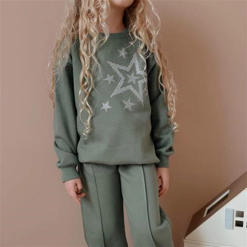 دوتیکه کرکدار ستاره نگین دار ترک کد 18759