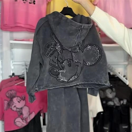 دوتیکه جین ترک پشت و رو طرحدار  5-16سال کد 18675