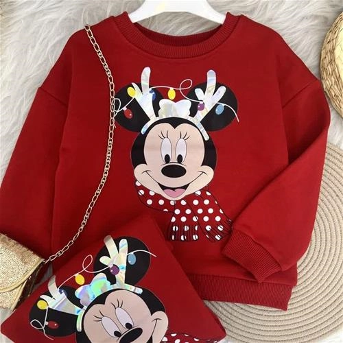 دورس سه نخ ترک میکی کریسمسی  زارا 1-6سال کد 6226