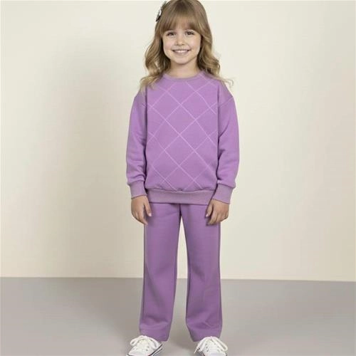 ست دورس شلوار دو نخ فول نگین ترک  کد 18827