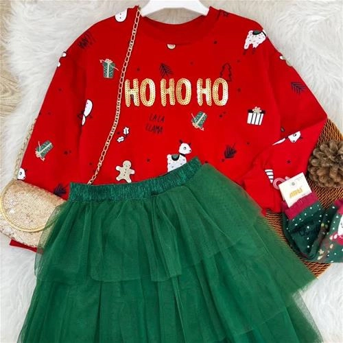 ست دو تیکه دورس کرکدار خفیف و دامن استردار OH ترک کد 18719