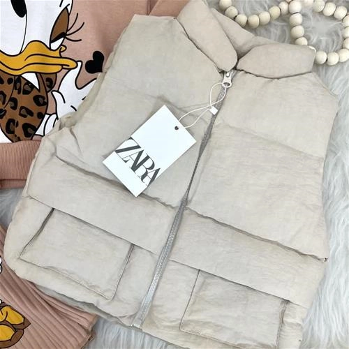 پافر استردار جیب دار  زارا ترک 2-8سال  در 4رنگ کد 10062