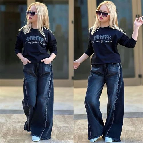 دوتیکه ست جین جدید ترک کد 18883