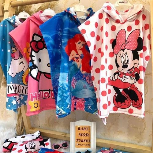 حوله فری سایز ترک 2-8سال کد 18095