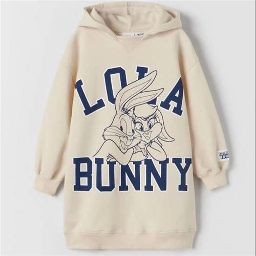 هودی بلند ضخیم مارک زارا دخترانه ترک کد 2050