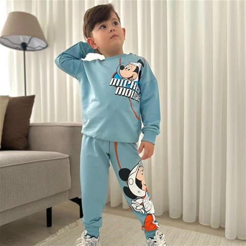 دوتیکه دورس دونخ میکی فضانورد ترک پشت و رو طرحدار 3-10سال کد 6188