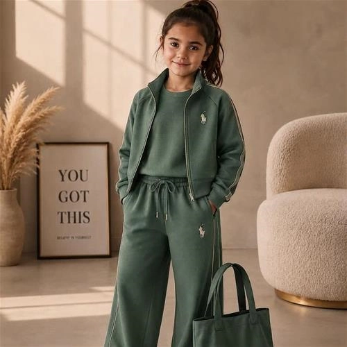 سه تیکه سویشرت شلوار و ساک ترک 4-15سال کد 18560