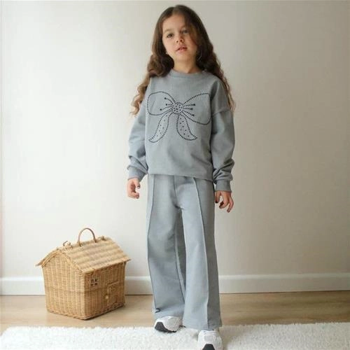 دوتیکه دورس شلوار پاپیون مرواریدی ترک کد 18854