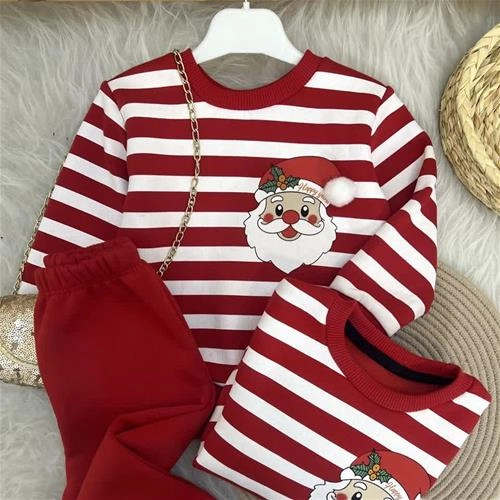 ست های کرکدار کریسمسی ترک 2-4سال کد 18742